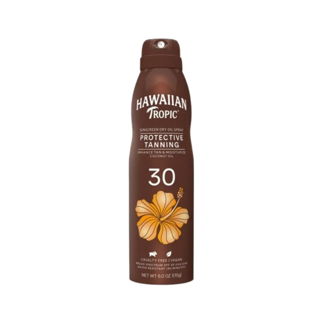 Hawaiian Tropic Protective Tanning Sunscreen Dry Oil Spray SPF30 170G