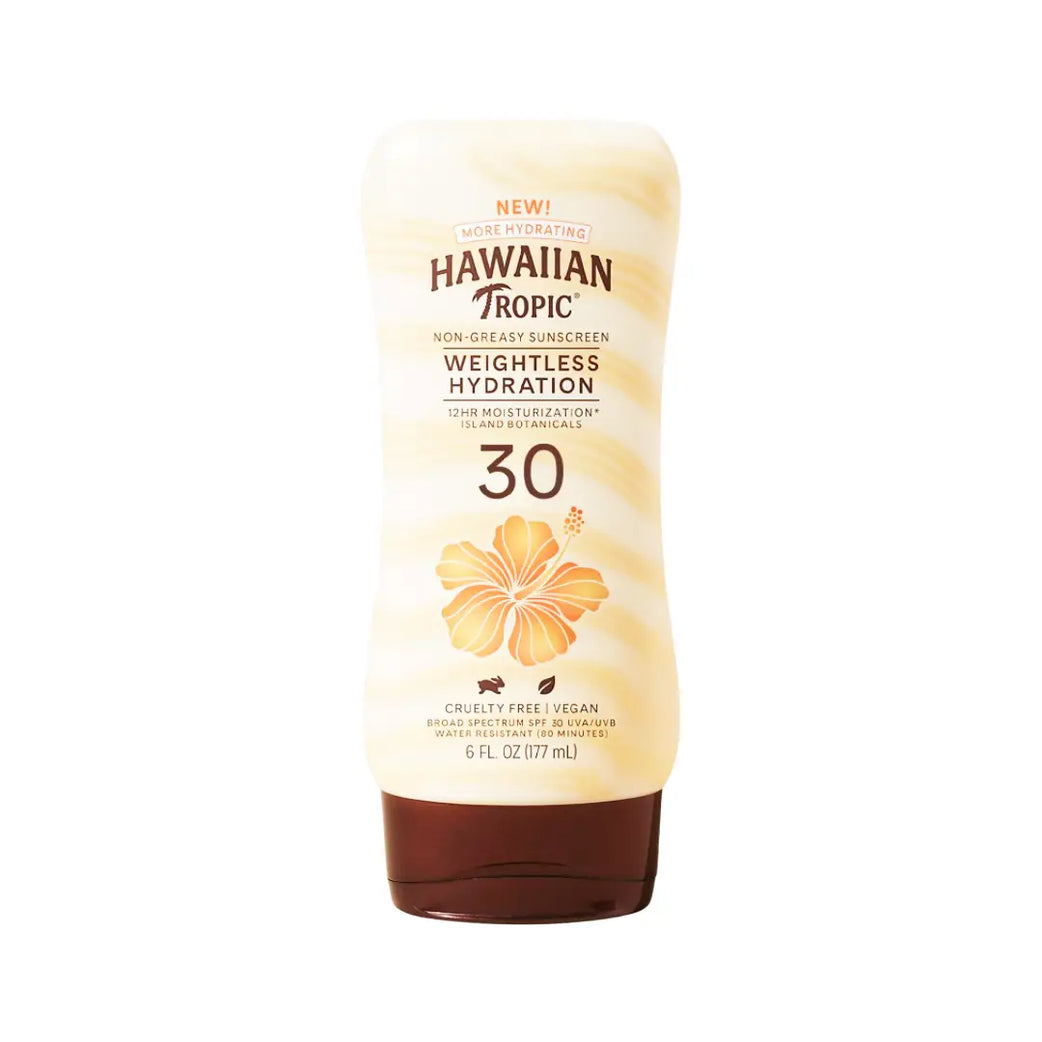 Hawaiian Tropic SPF30 Weightless Hydration Lotion 177ML
