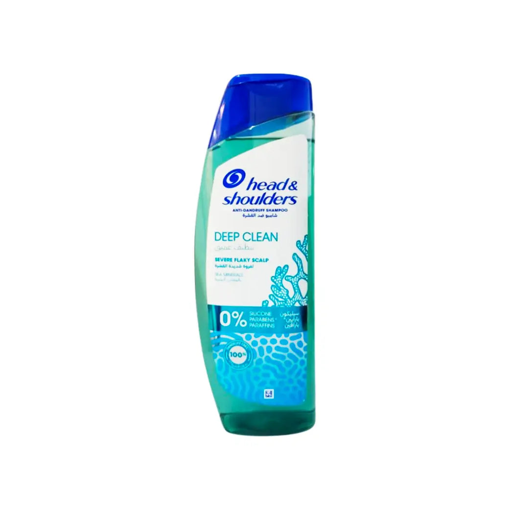 Head & Shoulders Deep Clean Severe Flaky Scalp Shampoo 400ml bottle