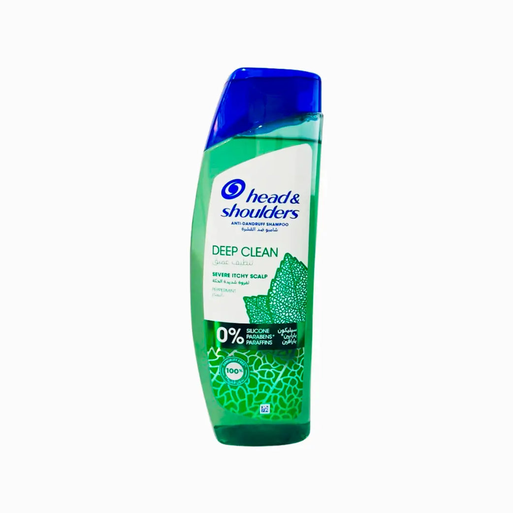 Head & Shoulders Deep Clean Severe Itchy Scalp Shampoo 400ml bottle