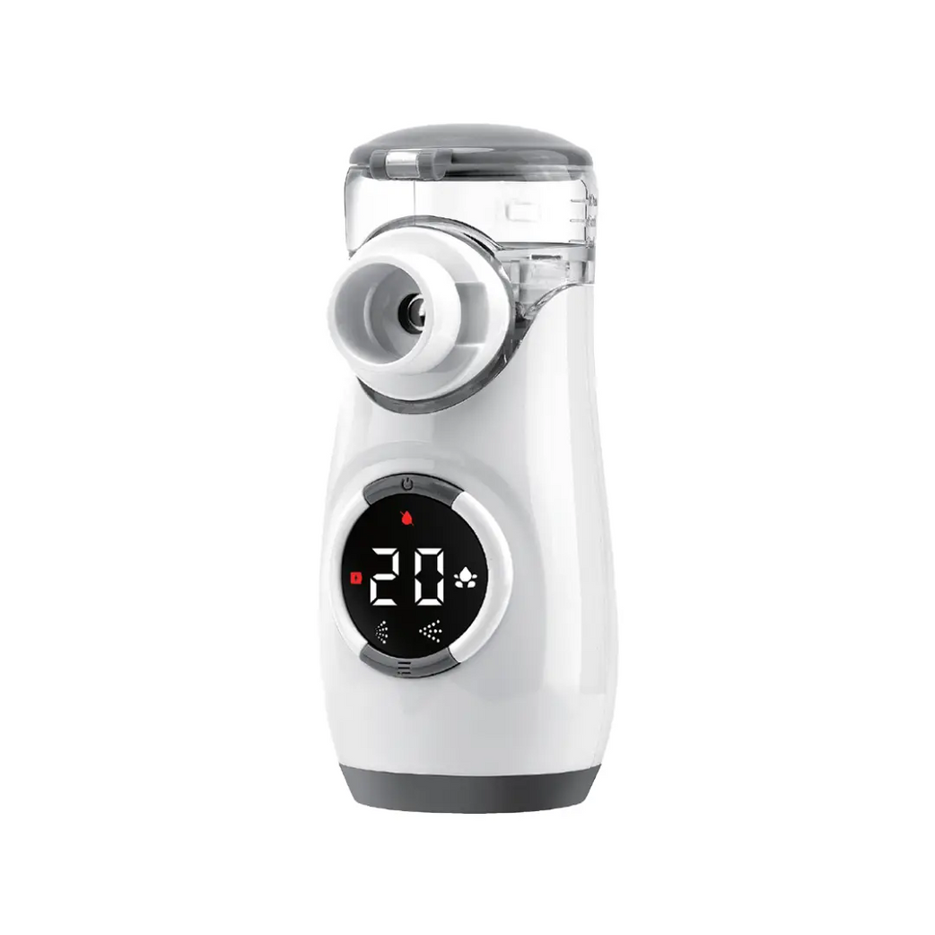 HealthOn Mesh Nebulizer  portable ultrasonic nebulizer for respiratory therapy and easy breathing