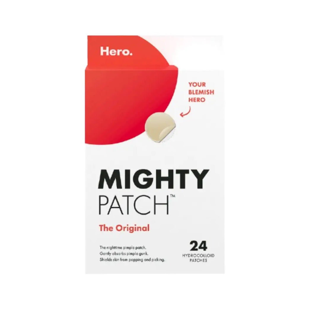 Hero Mighty Patch The Original 24s Hydrocolloid Pimple Patches for Blemish Care
