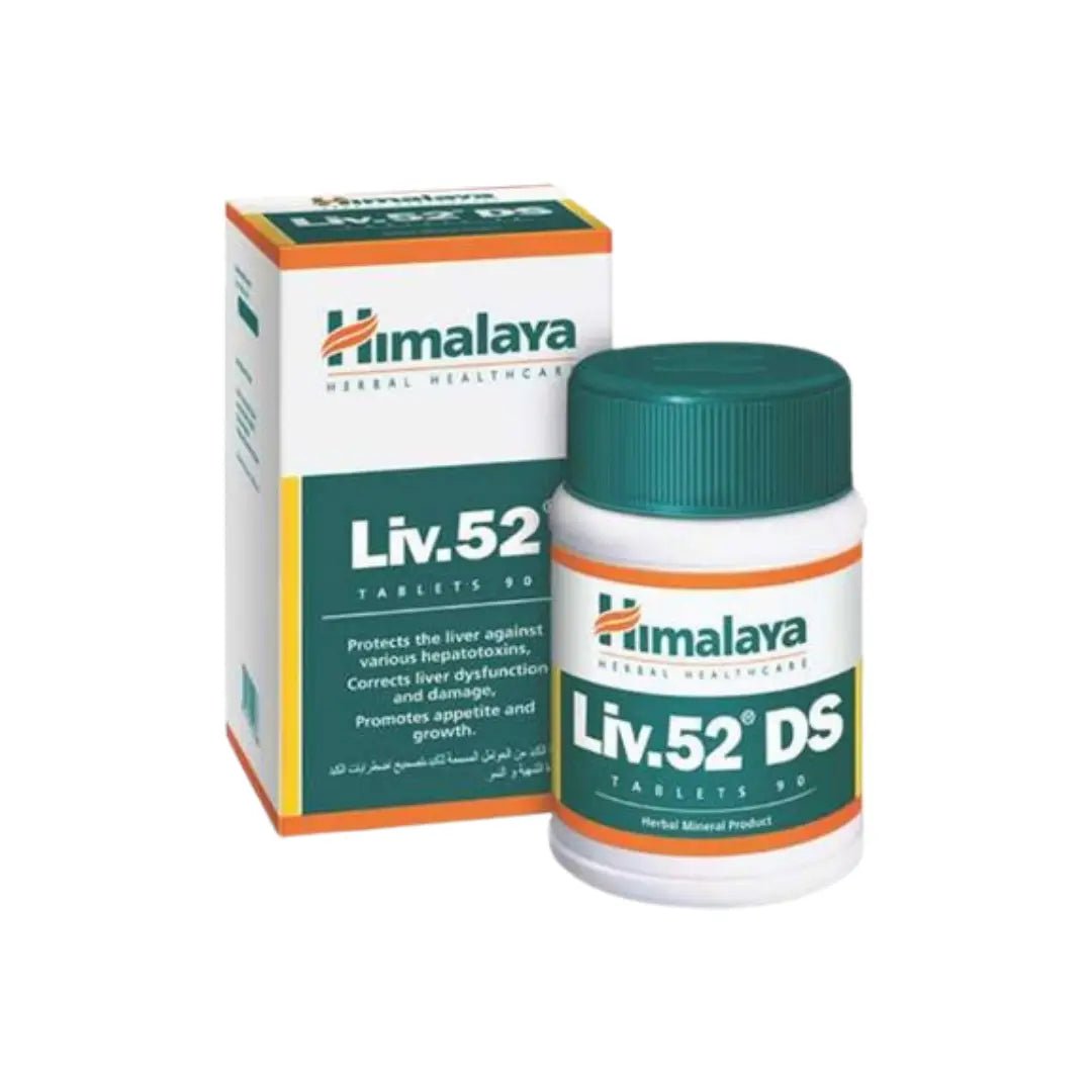 Himalaya Liv.52 DS Tablets 90s for liver health and detox support