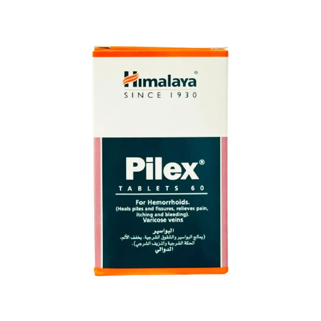 Himalaya Pilex Tablets 60s – Herbal Digestive & Circulatory Support Supplement