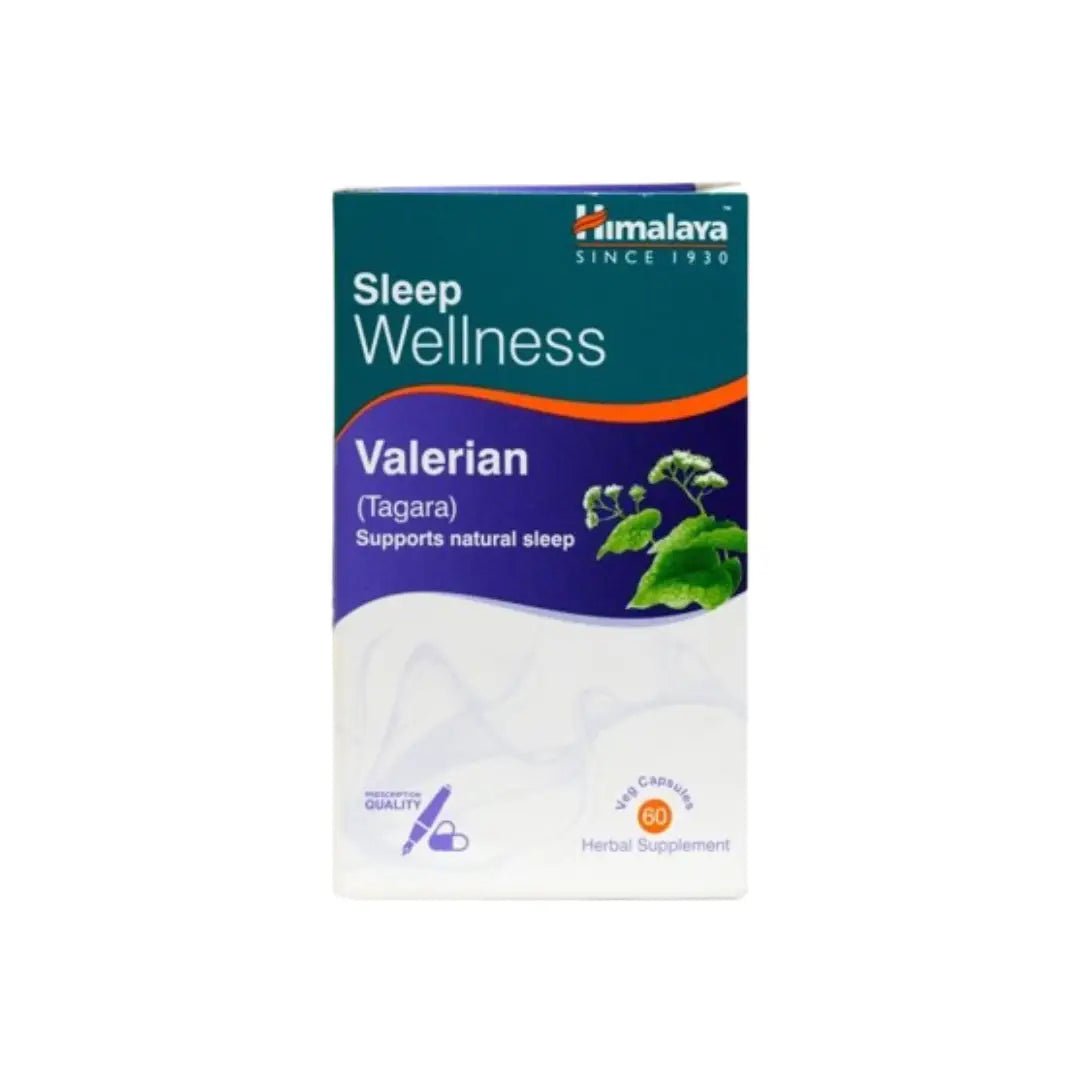 Himalaya Valerian Tagara Tablets 60 – natural herbal supplement for relaxation and sleep support