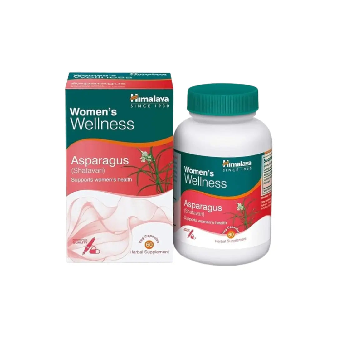 Himalaya Women’s Wellness Asparagus Capsules 60s bottle front view