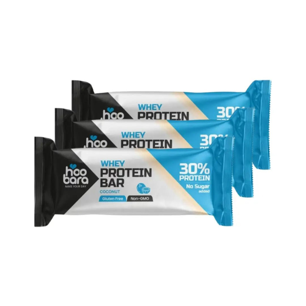 Hoo Bara Coconut Whey Protein Bar 50g