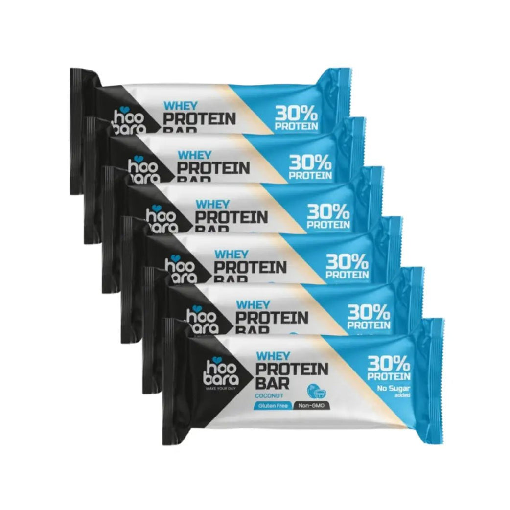 Hoo Bara Coconut Whey Protein Bar 50g