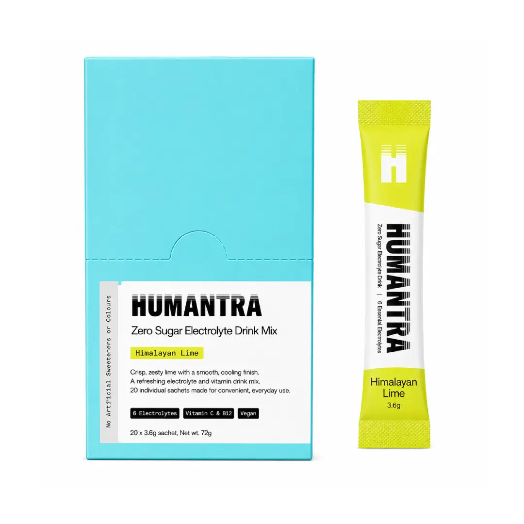 SEO-Friendly Title:
Humantra Hydration Packets Himalayan Lime Flavor Sachets 20s – Electrolyte Hydration Drink Mix