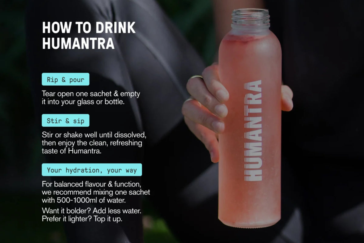 Humantra Hydration Packets Lychee Flavor Sachet 20s