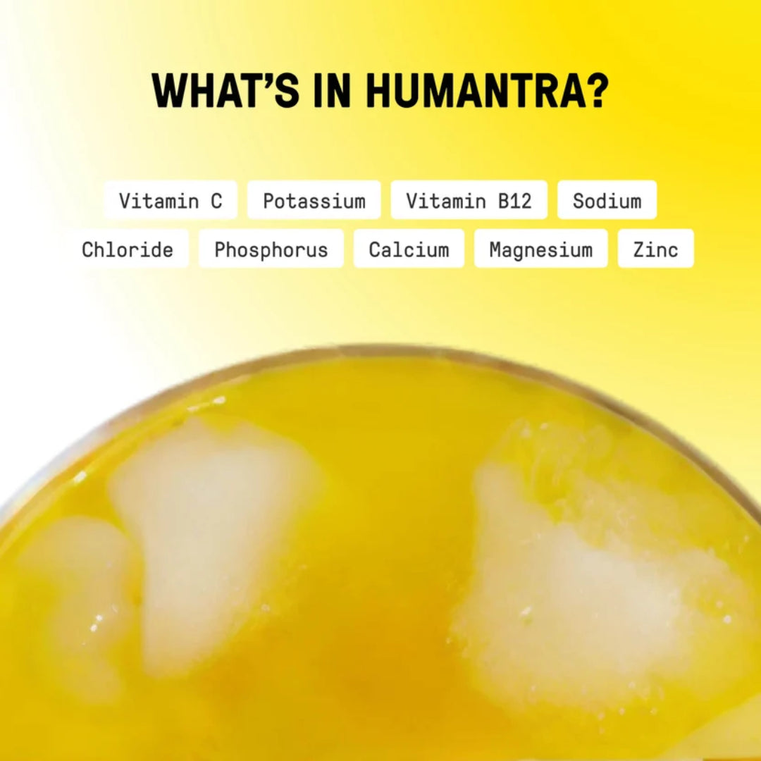 Humantra Hydration Packets Pineapple Flavor Sachet 20s
