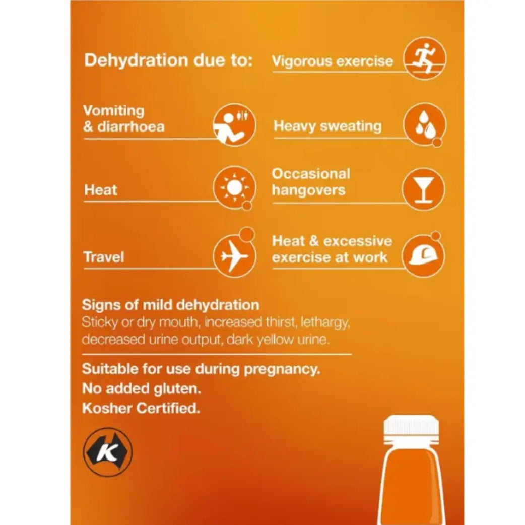 Hydralyte Ready To Drink Orange Electrolyte Solution 250ml