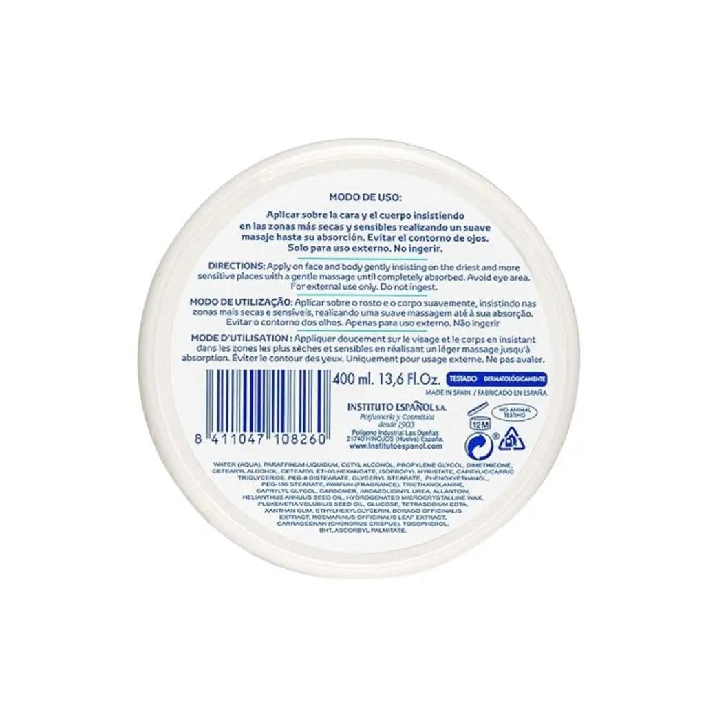 INSTITUTO ESPANOL Atopic Skin Deep Care Cream 50ml/400ml