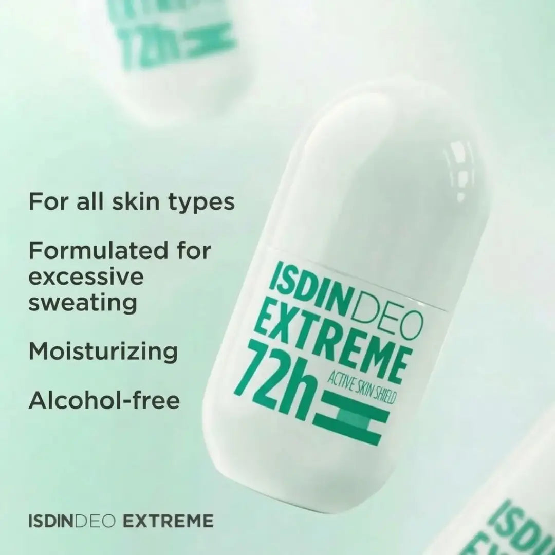 ISDIN Deo Extreme 72H Roll-On Antiperspirant Deodorant 50ml