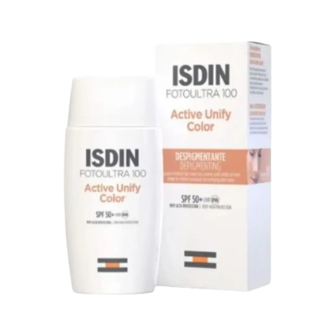 ISDIN FotoUltra 100 Active Unify Color SPF 50+ Tinted Sunscreen 50 ml