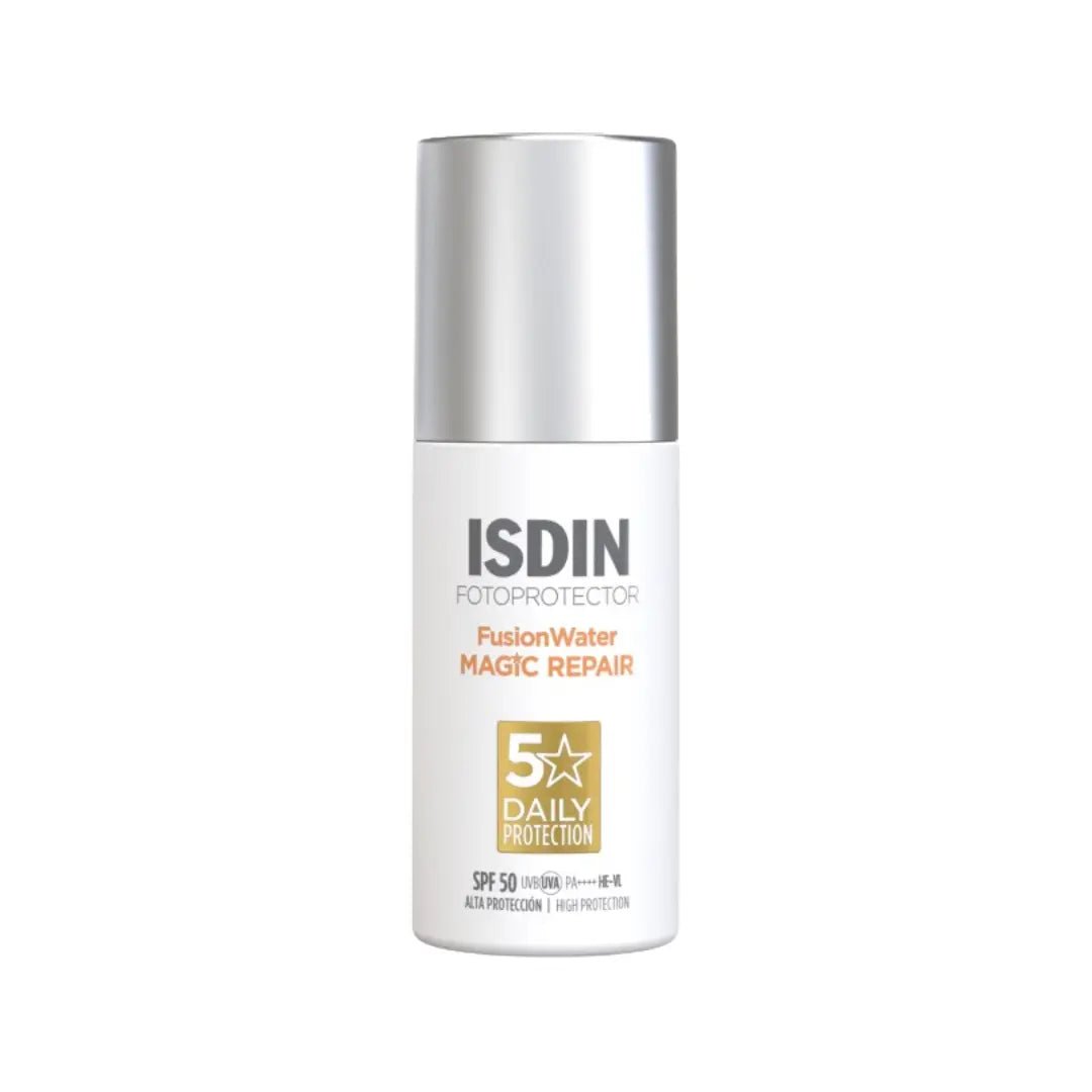 ISDIN Fotoprotector Fusion Water Magic Repair SPF 50+ Facial Sunscreen 50 ml