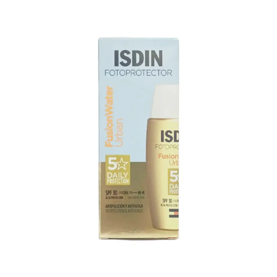 ISDIN Fotoprotector Fusion Water Urban SPF 30+ Facial Sunscreen 50 ml
