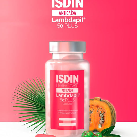ISDIN Haircare Lambdapil 5 Alfa Plus Capsules 60s Pack of 2