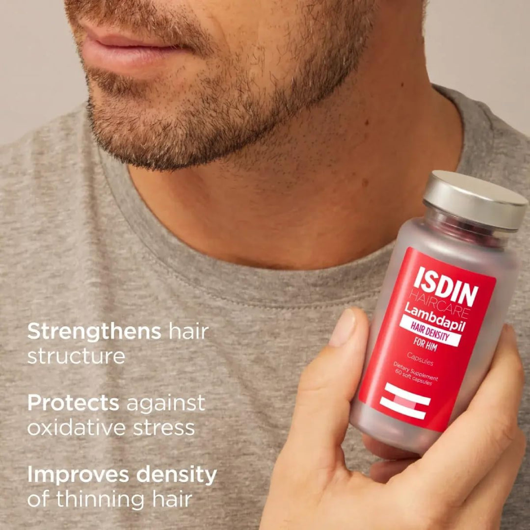 ISDIN Haircare Lambdapil 5 Alfa Plus Capsules 60s Pack of 2