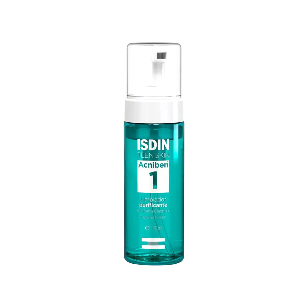 منظف البشرة المنقي ISDIN TEEN SKIN ACNIBEN 1 بحجم 150 مل