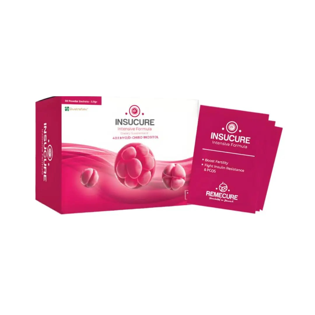 Insucure Sachets 30s | Myo-Inositol & D-Chiro Inositol Supplement with Folate for Women’s Wellness