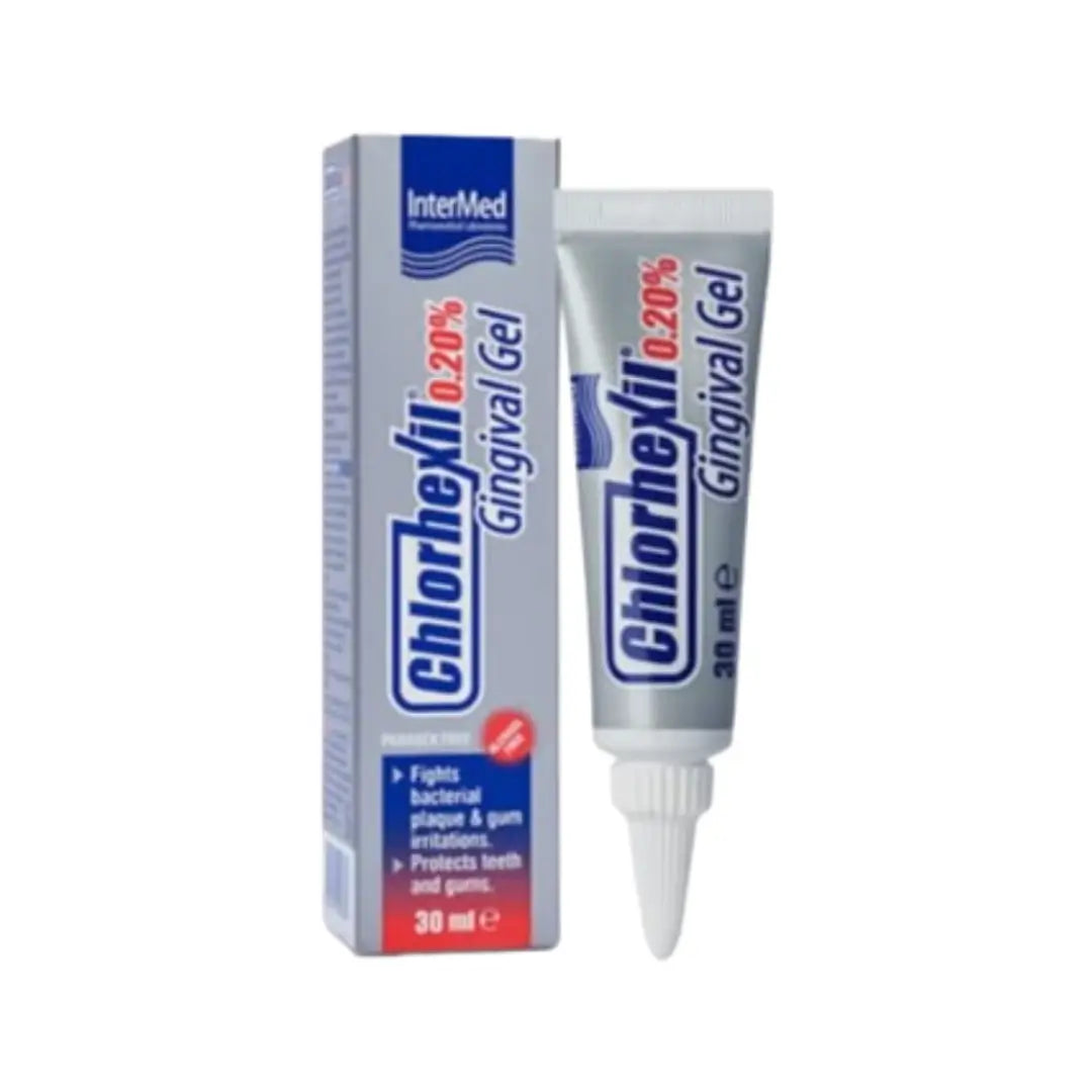 Intermed Chlorhexil 0.20% Gingival Gel 30ml | Chlorhexidine Oral Gel for Gum Care & Oral Hygiene