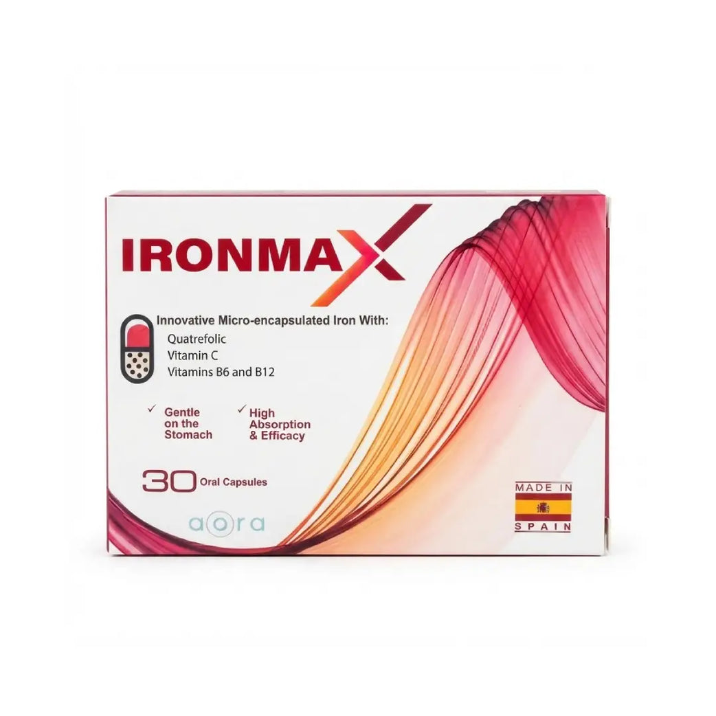 IronMax Capsules 30 Count – Iron Dietary Supplement