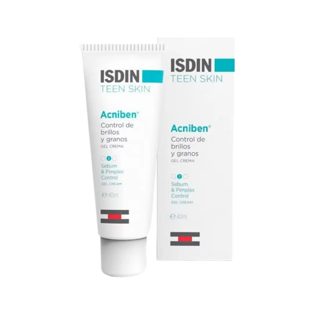 ISDIN TEEN SKIN ACNIBEN 2 CONTROL GEL CREAM 40ML