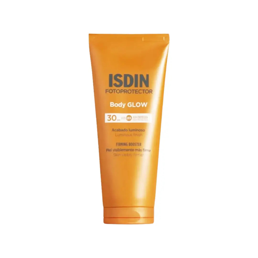 ISDIN Fotoprotector SPF30 Body Glow Sunscreen 200ml | Body Sunscreen with Radiant Glow Effect