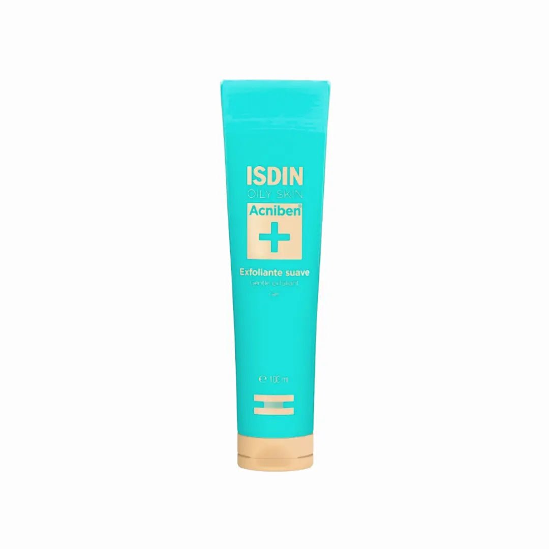 Isdin Acniben Gentle Exfoliating Cleanser for Oily Skin 100ml – Pore-Clearing & Oil-Control Exfoliant