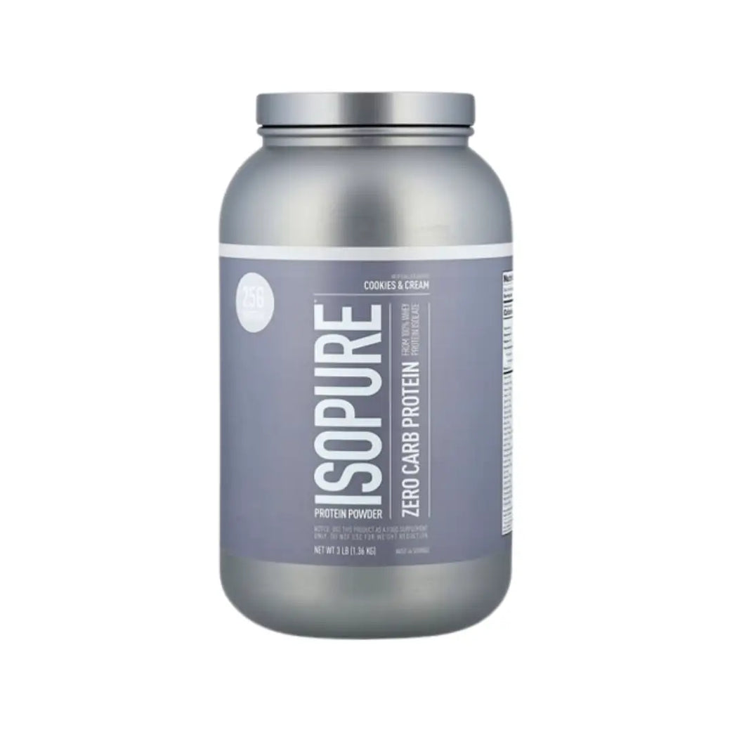 ISOPURE Zero Carb Protein 3LB Cookies & Cream Serv 44