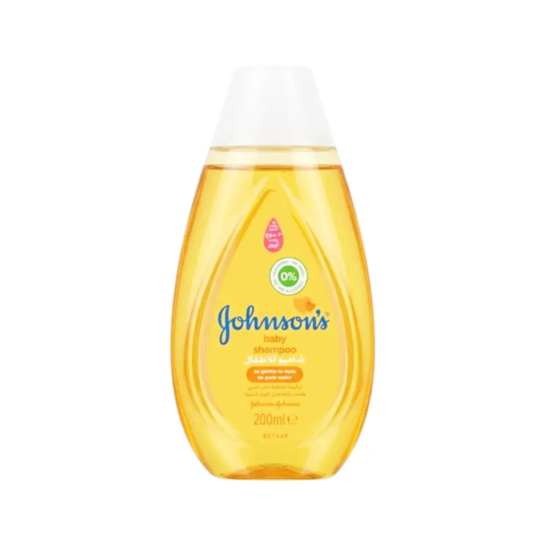 Johnson's Baby Shampoo 200ml Gentle Tear Free Baby Hair Shampoo