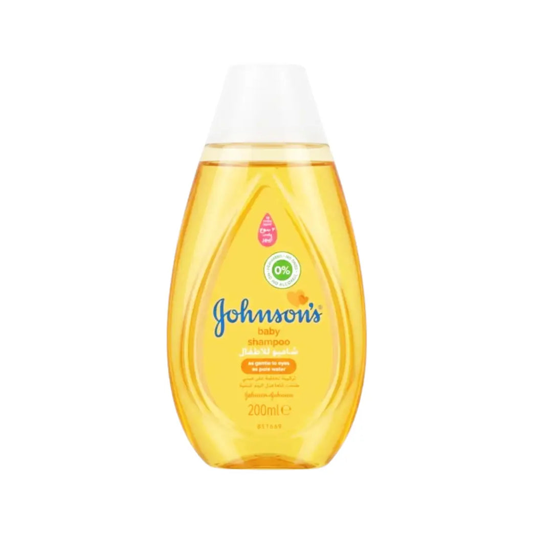 Johnson's Baby Shampoo 200ml Gentle Tear Free Baby Hair Shampoo