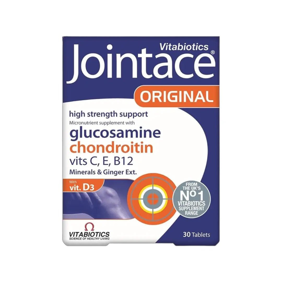 Jointace Original Tablets 30s  joint support supplement with glucosamine, chondroitin, and essential nutrients for flexibility and mobility