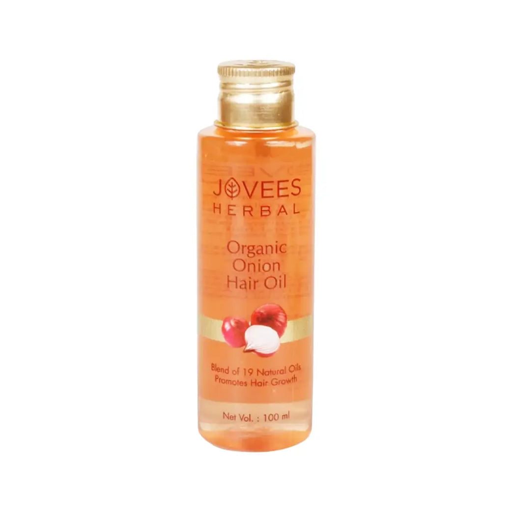 Jovees Herbal Onion Hair Oil 100ml – Natural Multi-Oil Blend for Hair & Scalp Care