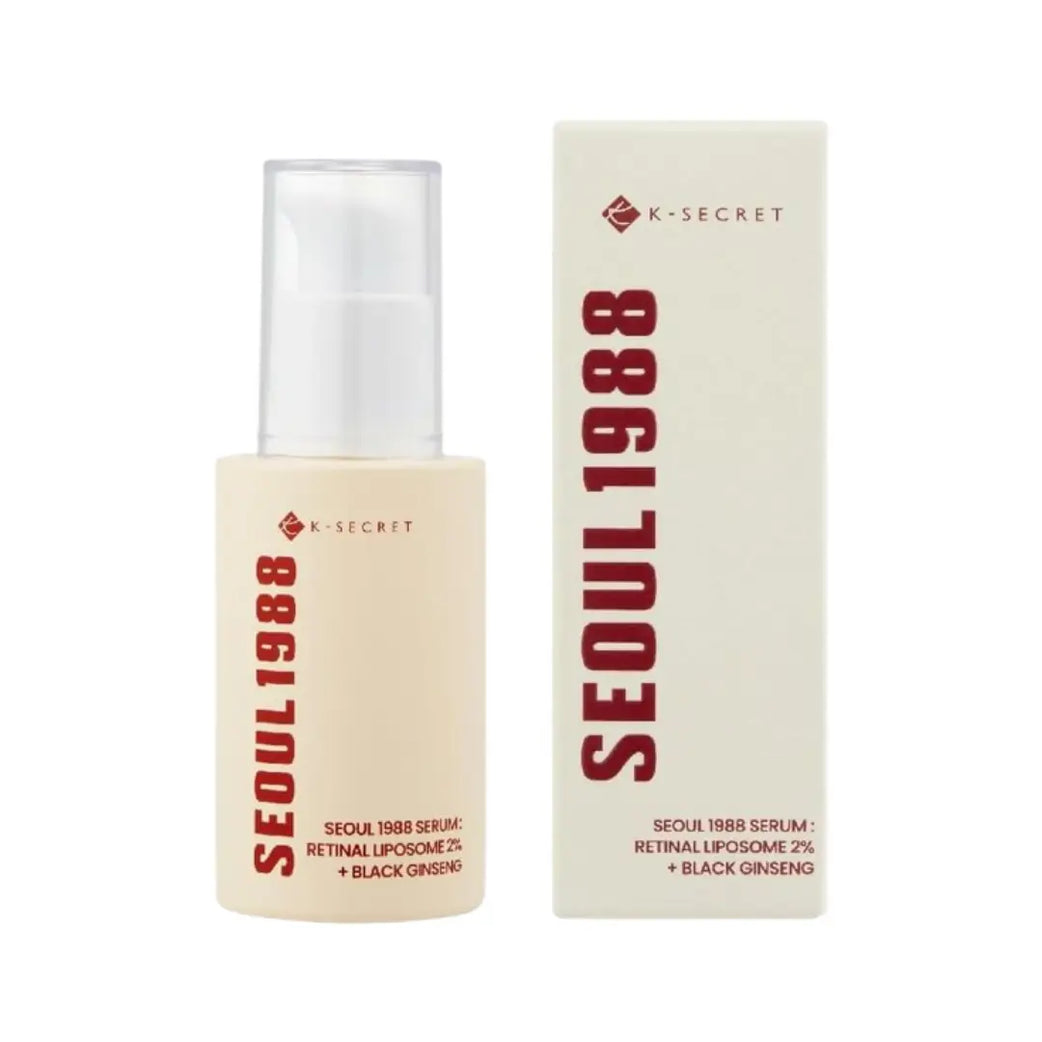 K Secret Seoul 1988 Serum Retinal Liposome 2% + Black Ginseng 30ML