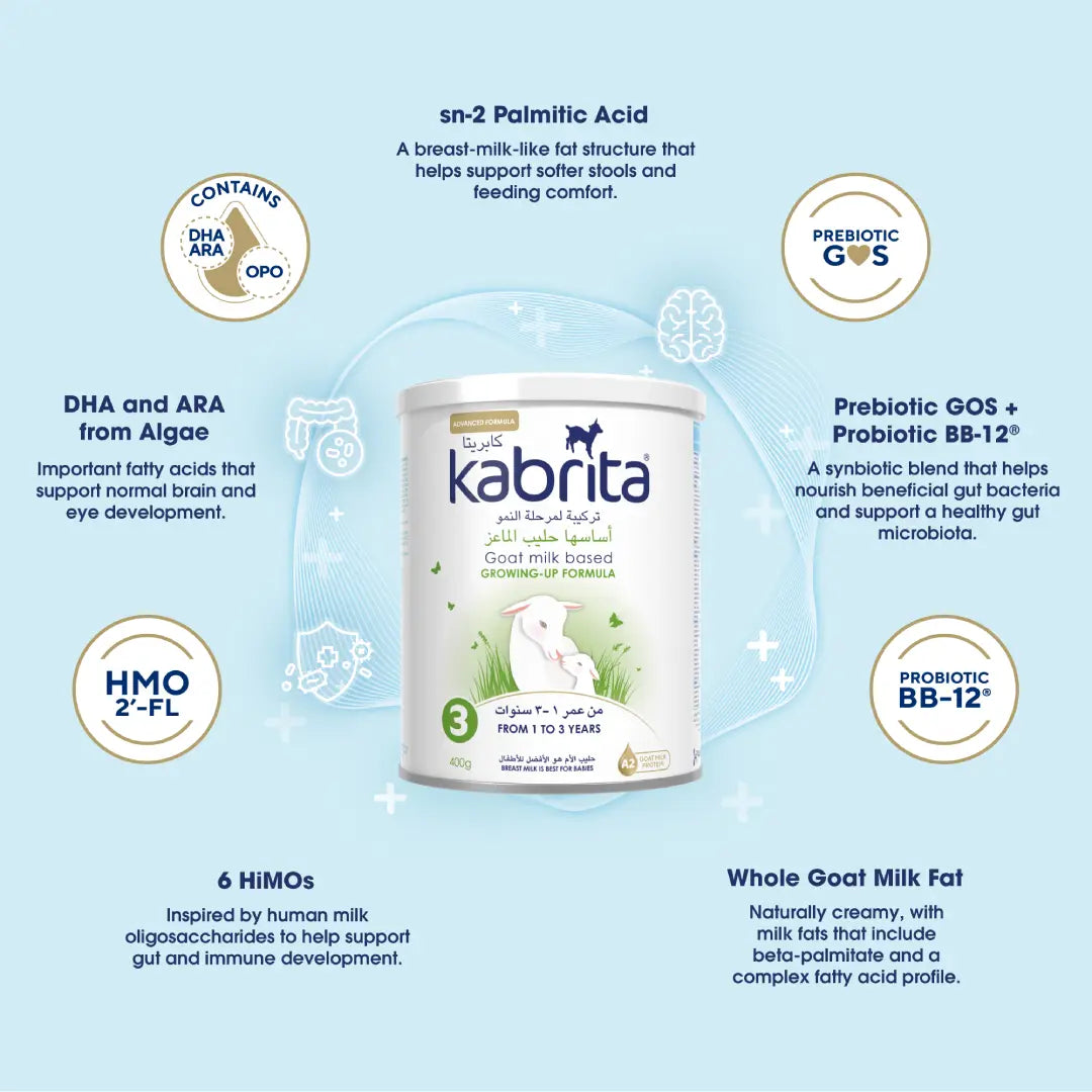 Kabrita Stage 3 Goat Milk Based Growing-up Formula 800g - No Palm Oil