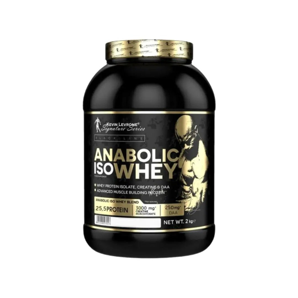 Kevin Levrone Anabolic ISO Whey Protein 2KG Vanilla (66 Servings) for muscle building and post-workout recovery