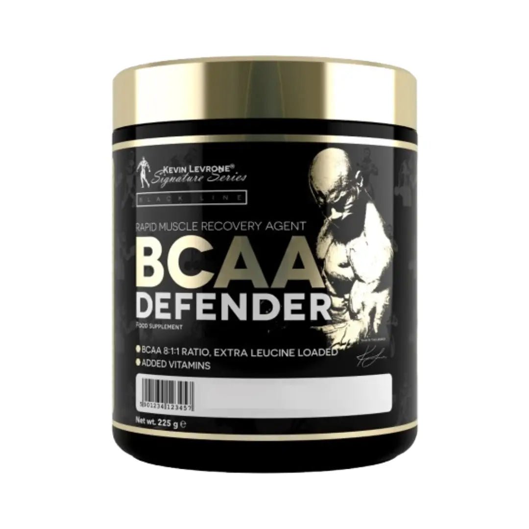 Kevin Levrone BCAA Defender 225G Citrus Peach for muscle recovery, endurance, and workout performance