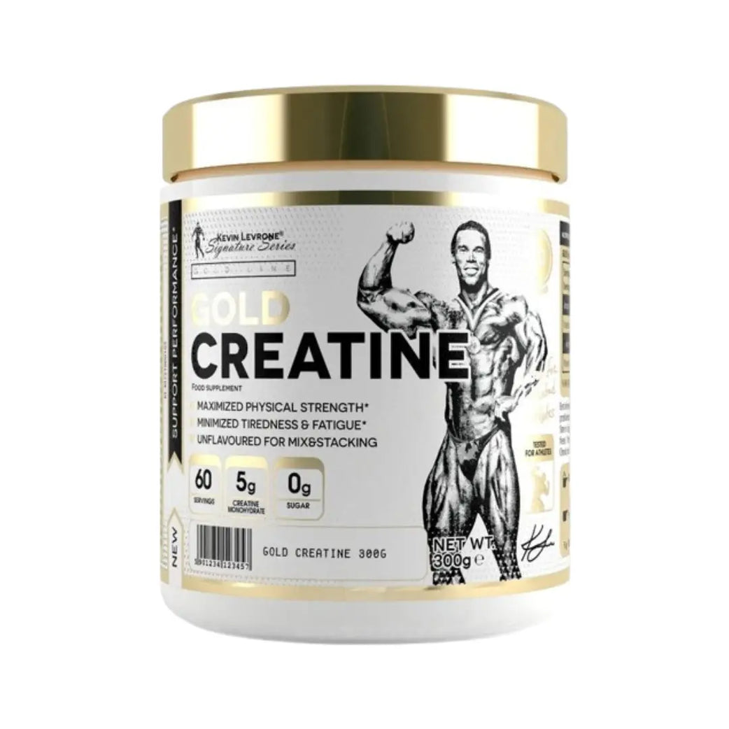 Kevin Levrone Gold Creatine 300G – 60 Servings for muscle strength, endurance, and workout performance