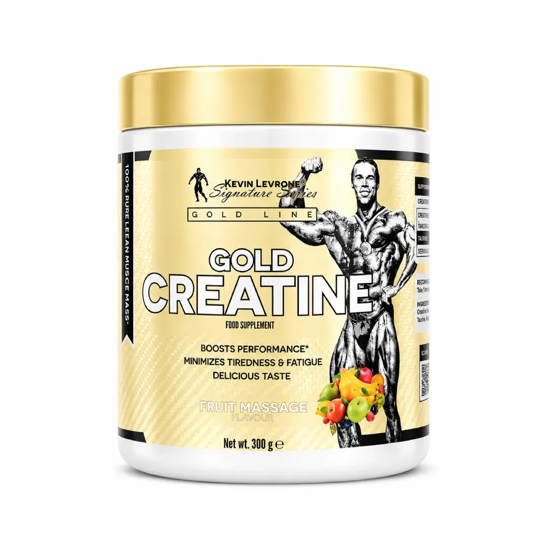 Kevin Levrone Gold Creatine 300g Fruit Massage – Creatine Monohydrate Powder 50 Servings