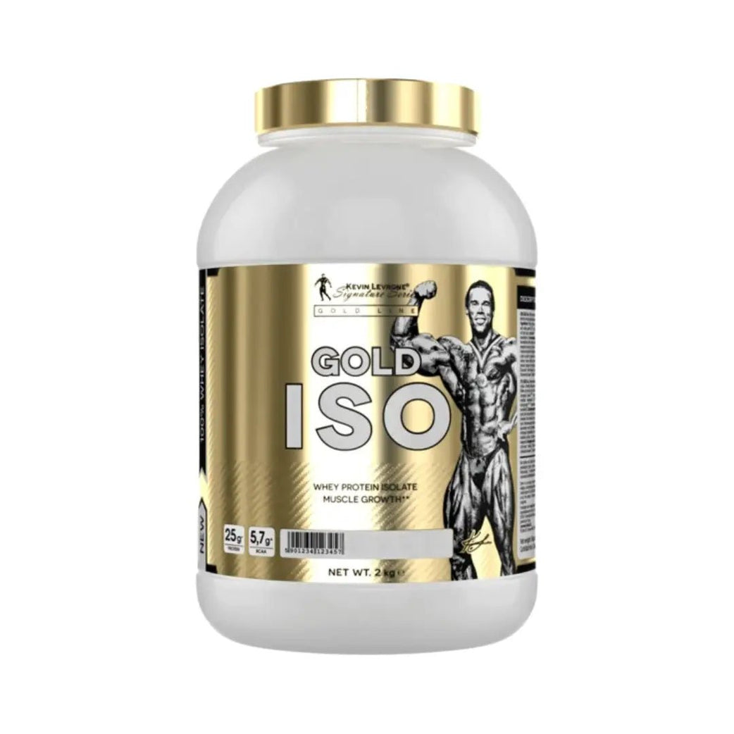 Kevin Levrone Gold Isolate Whey 2KG Bunty Flavor for muscle building, lean protein, and post-workout recovery