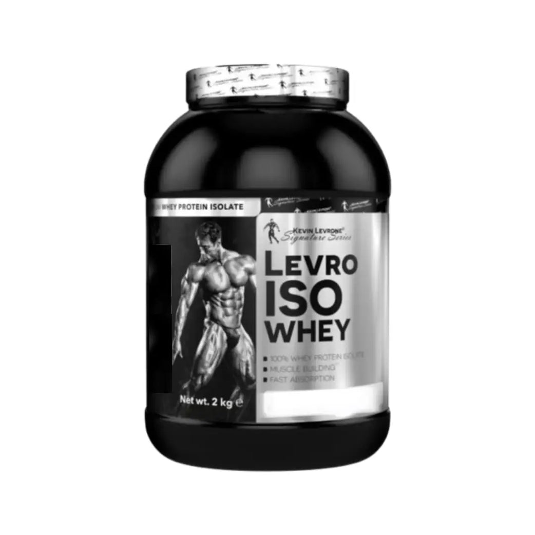 Kevin Levrone Levro ISO Whey Protein 2kg Vanilla Flavour container