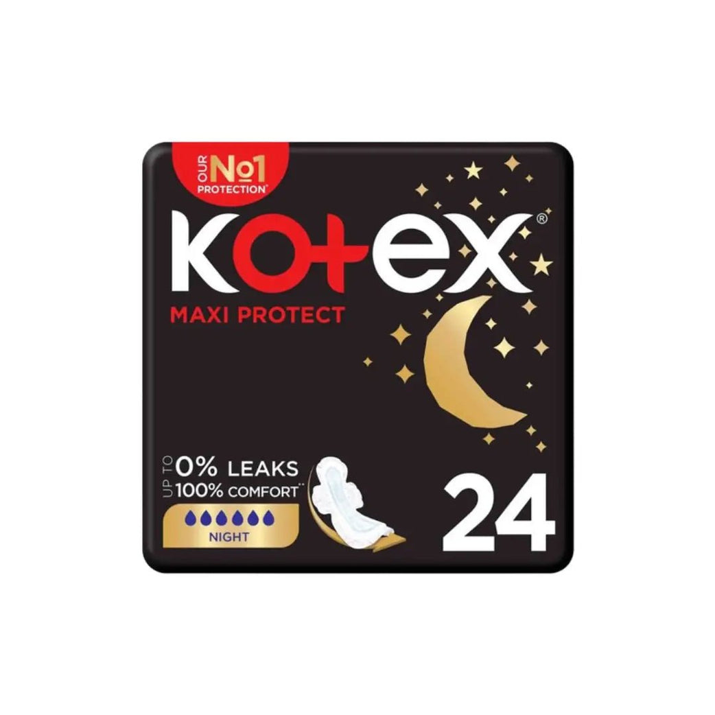 Kotex Max Protect Night+ Wings Pad 24S