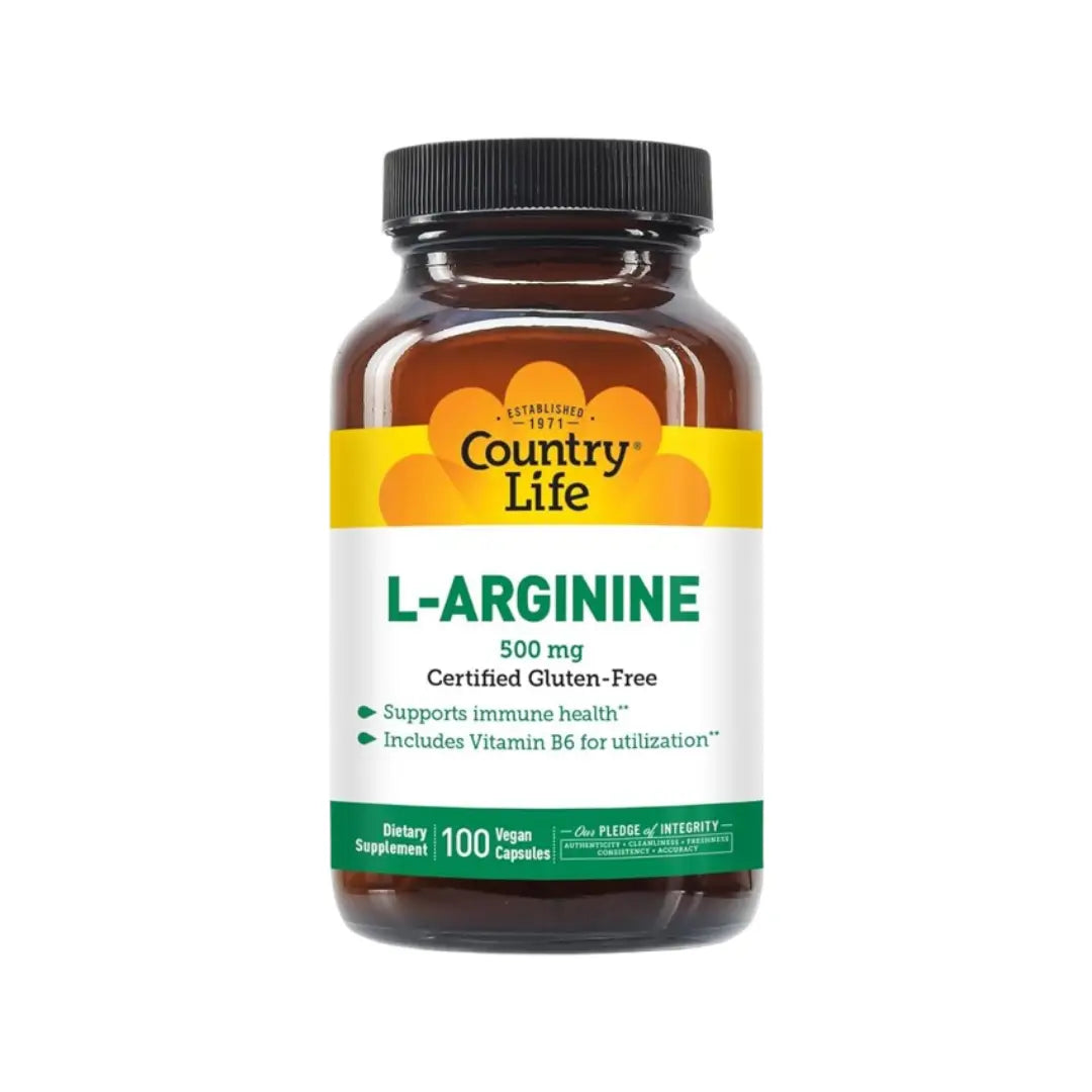Country Life L Arginine 500MG Cap 100s