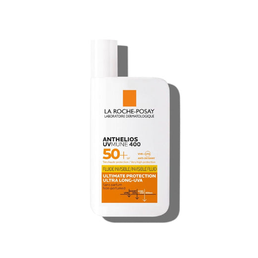 لاروش بوزيه Anthelios UVmune 400 سائل غير مرئي SPF50+ خالي من العطر 50 مل