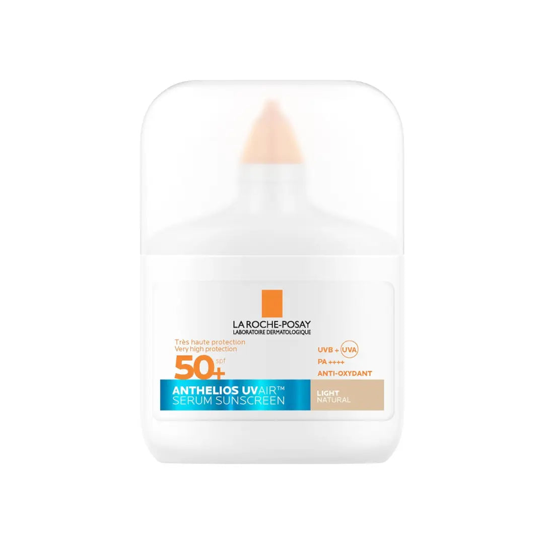 La Roche-Posay Anthelios UVAIR Serum Sunscreen SPF50+ Light 50ml – Tinted Face Sunscreen