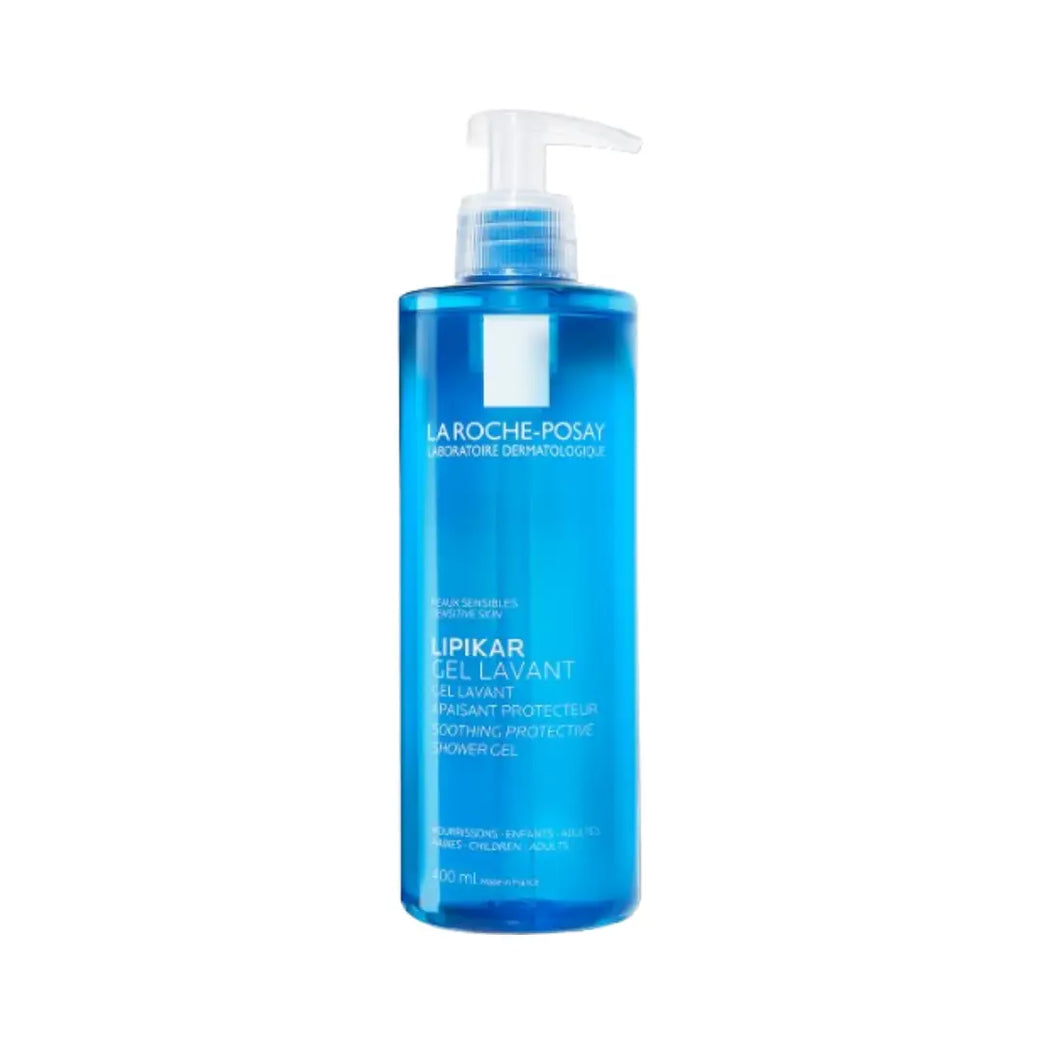 La Roche-Posay Lipikar Gel Lavant 400ml – Gentle Soap-Free Cleanser for Dry and Sensitive Skin