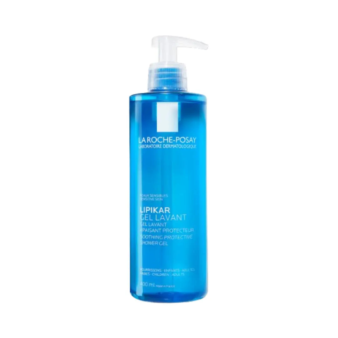 La Roche-Posay Lipikar Gel Lavant 400ml – Gentle Soap-Free Cleanser for Dry and Sensitive Skin