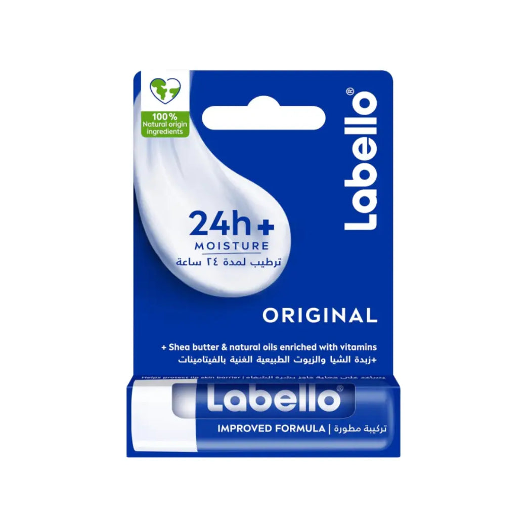 Labello 24H+ Moisture Original Lip Balm 4.8g – Hydrating Daily Lip Care